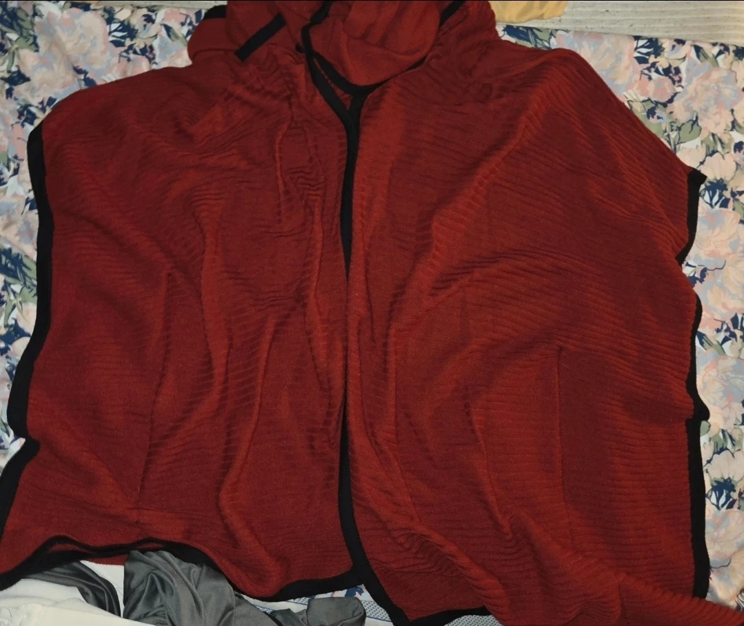 August Silk Long Sweater w/ Wrapping Lapels in a Ladies Plus S - photo 4