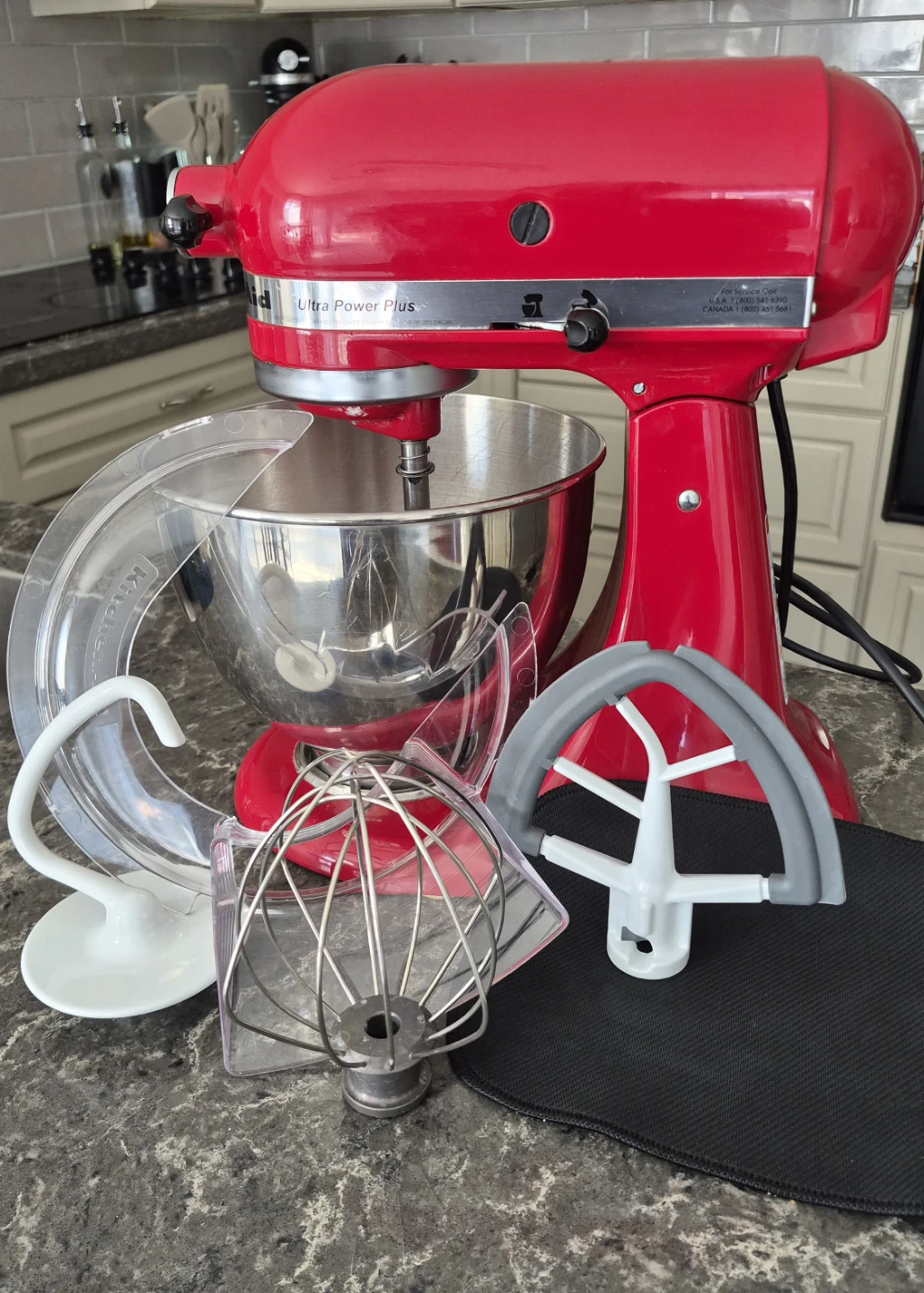 Kitchenaid Ultra Power Plus 4.5qt Stand Mixer & new attachments!