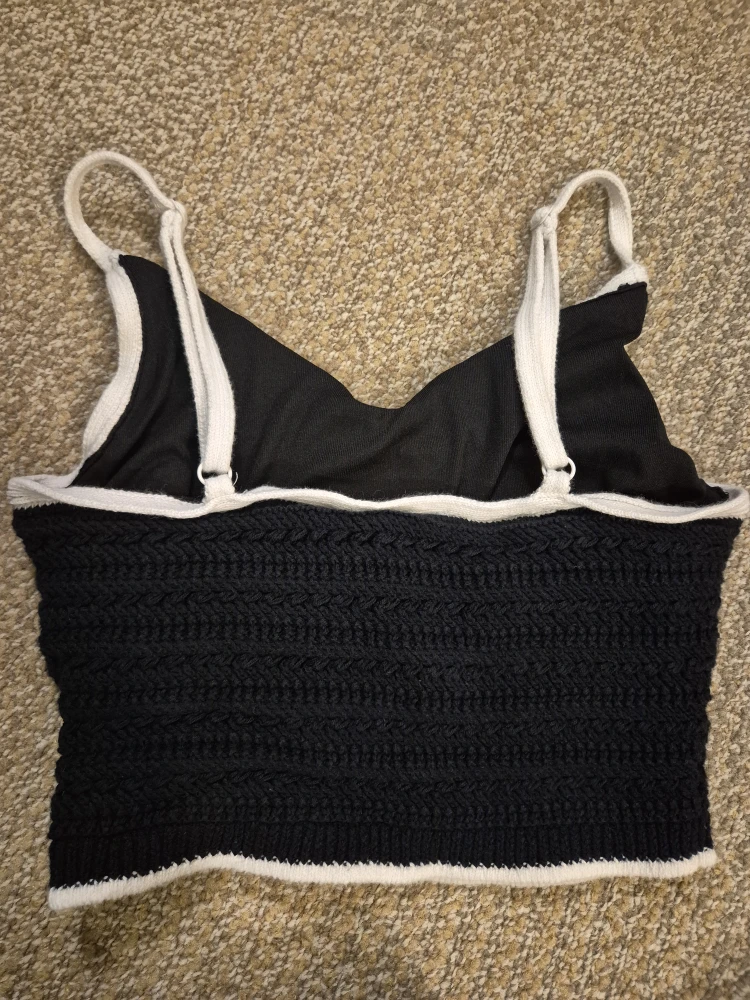 Abercrombie & Fitch Black Knit Top XS - photo 2