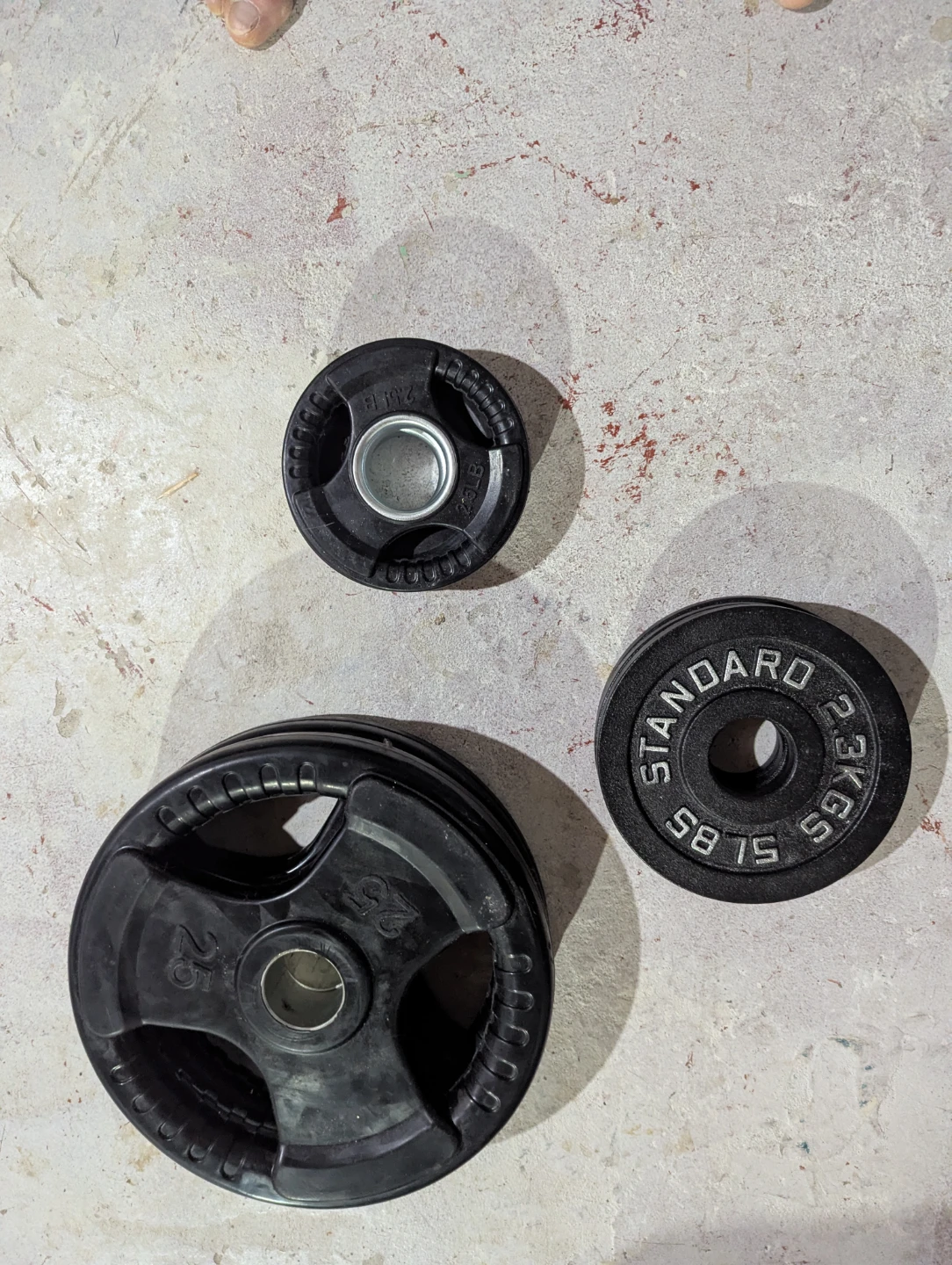 Olympic grip plates / Cast Iron plates