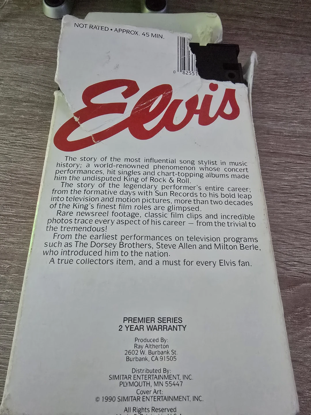 Elvis VHS Tape Premier Series - photo 2