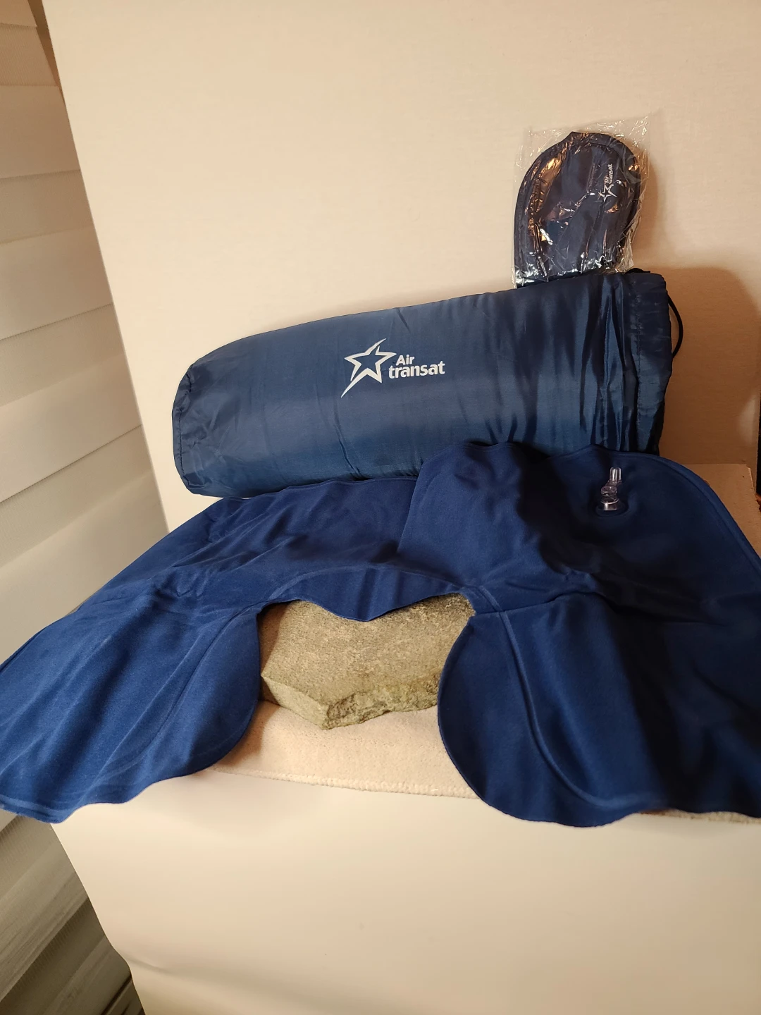 Travel Comfort Set Travel Blanket,  Neck Pillow  Eye Mask