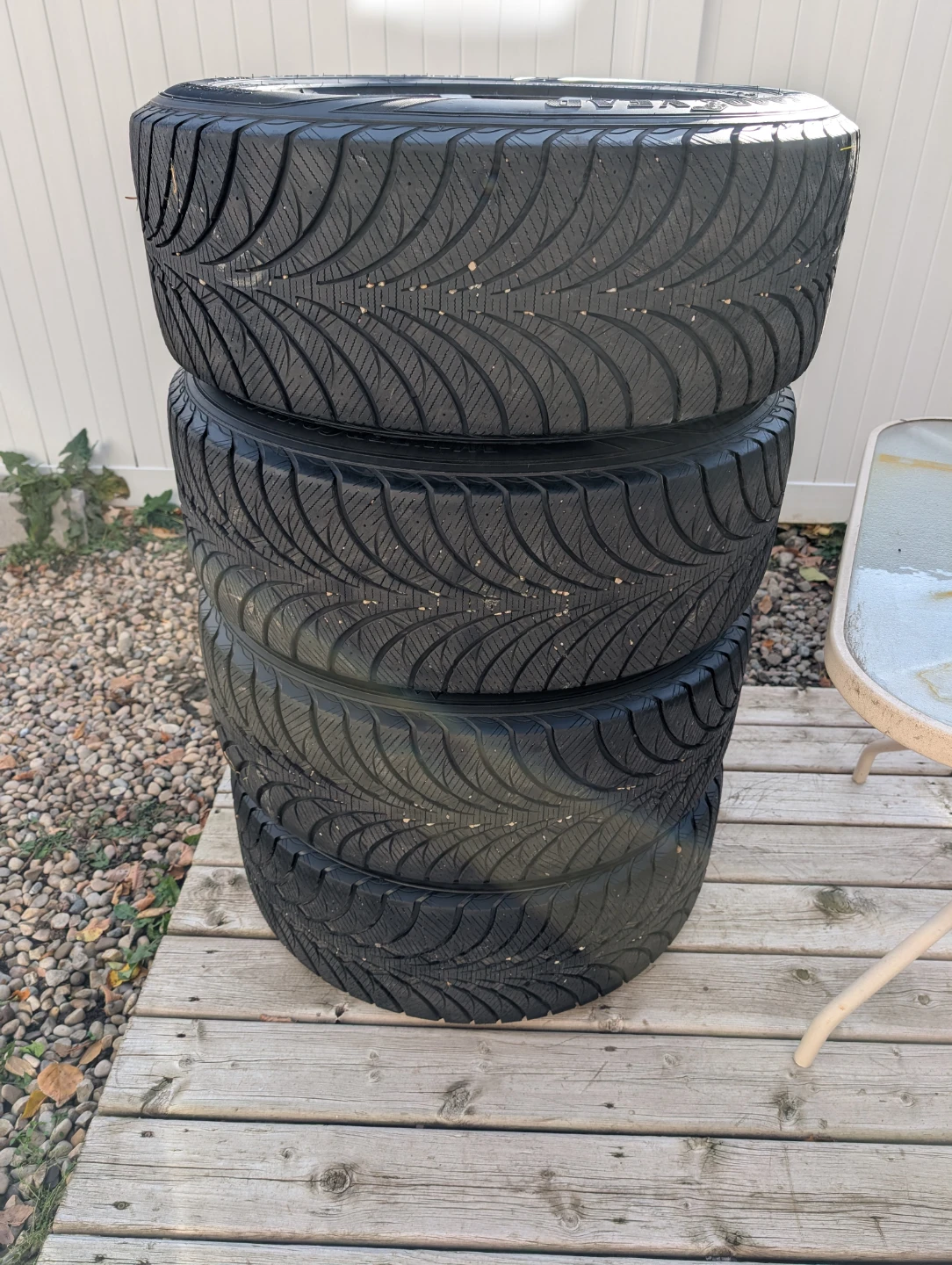 Goodyear WinterCommand Tires with Envy Wheels