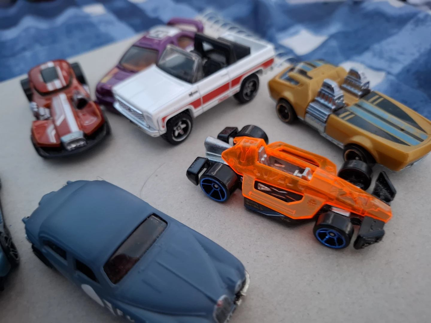 Set of 7 Hot Wheels Die-Cast Toy Cars - photo 3
