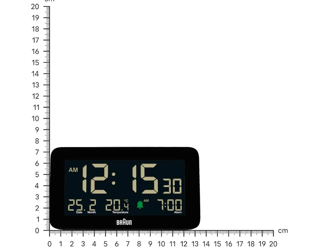 Braun Digital Alarm Clock – Brand New in Box - photo 3
