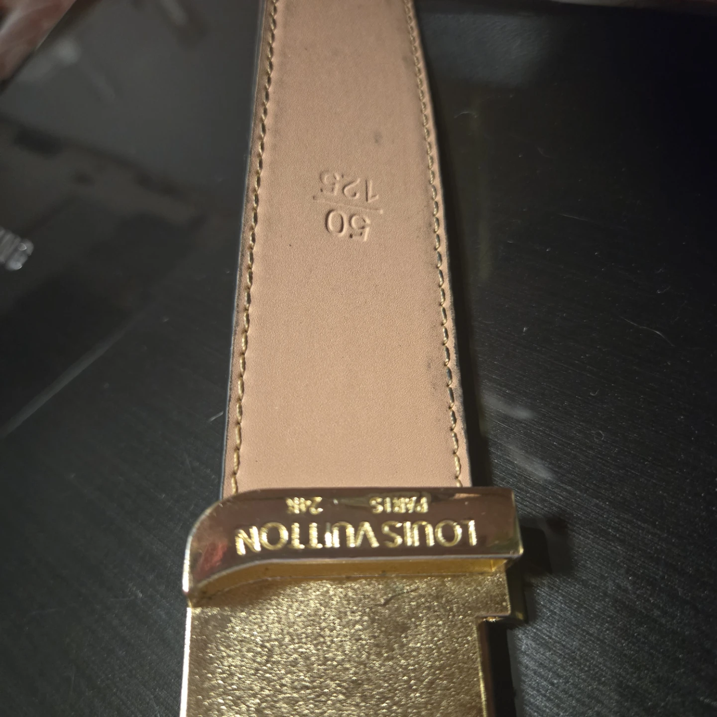 Louis Vuitton Damier Belt 24K - photo 2