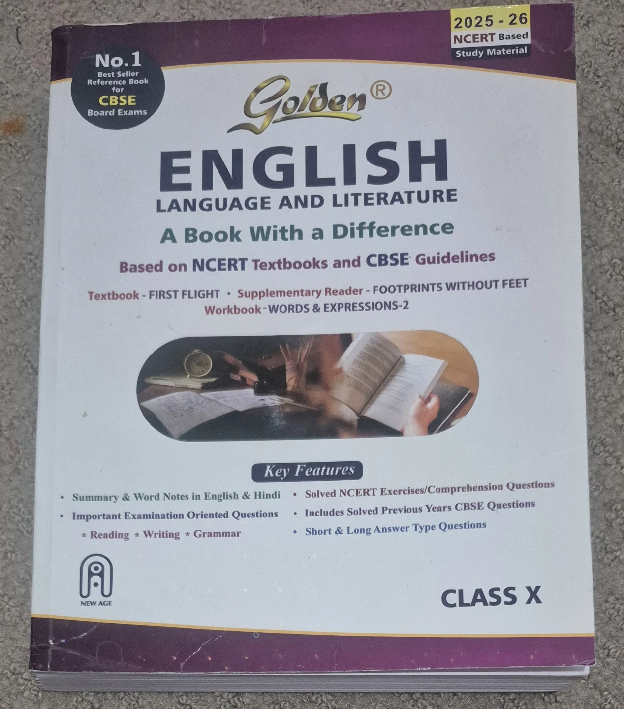 Golden English Language and Literature Class X