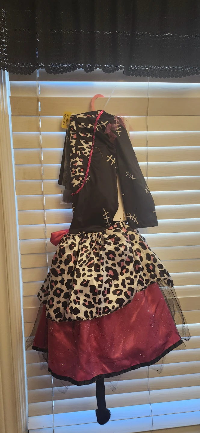 Skelecat Costume Size L (10-12) - photo 3