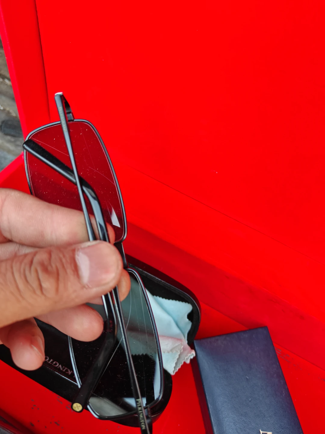 Pilkington Black Sunglasses