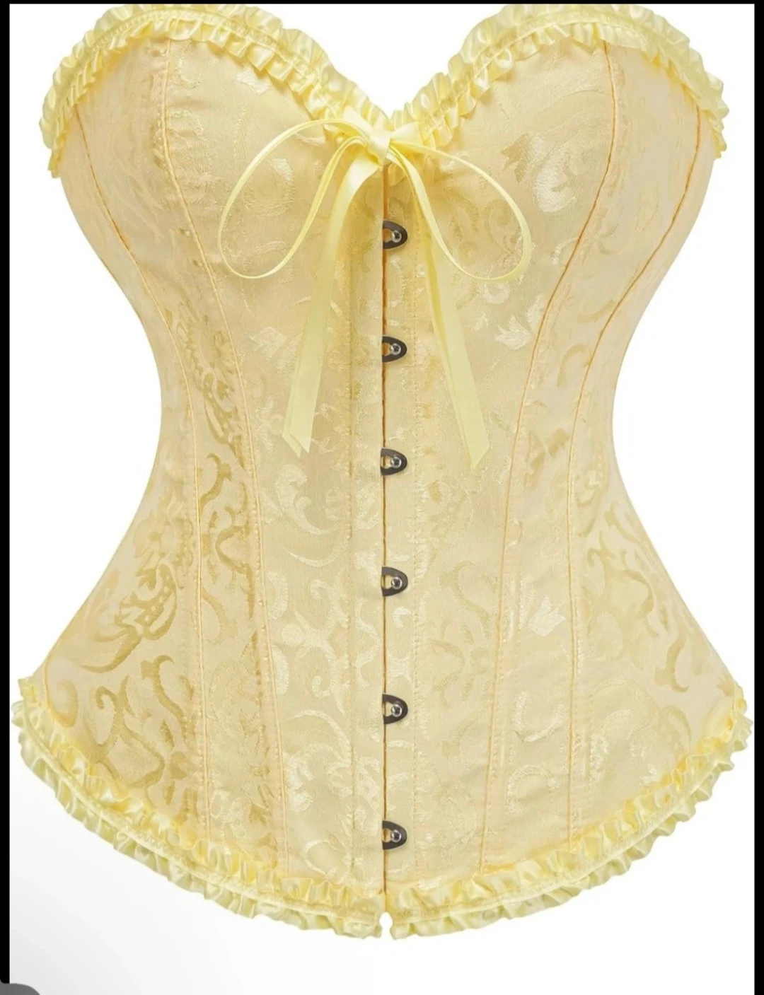 Vrapo Yellow Corset