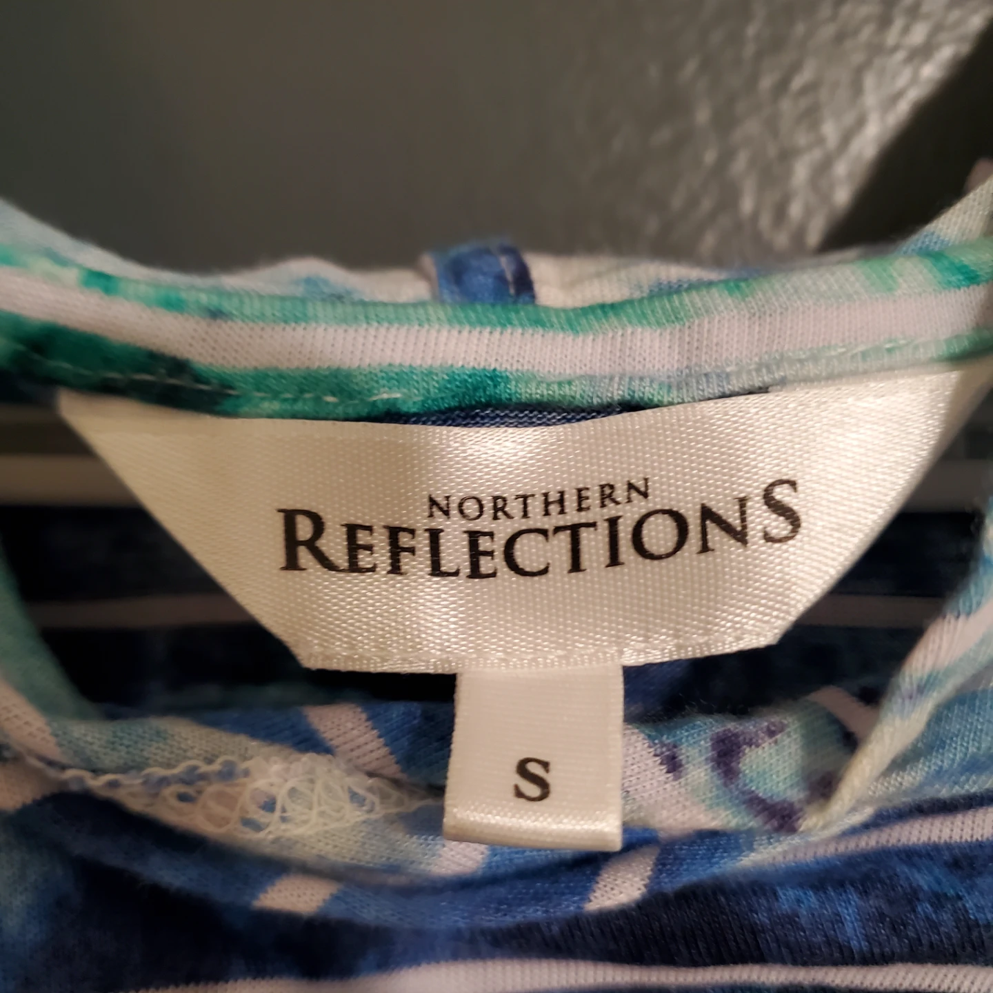 Northern Reflections Blue Striped Hooded Shirt - photo 2