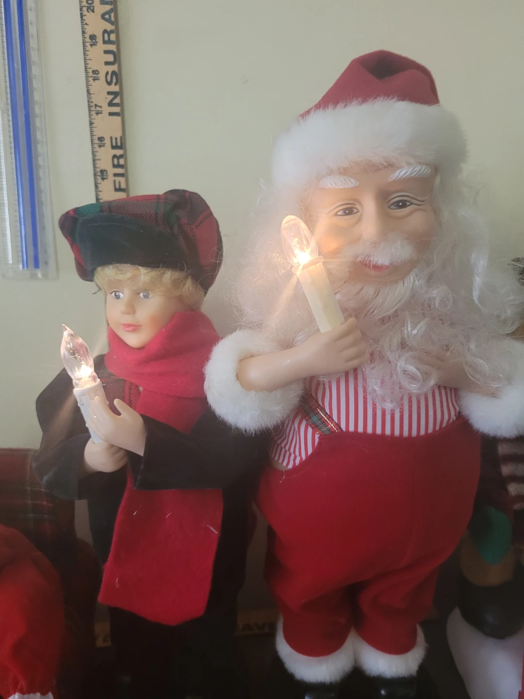 Set of 6 Animated Christmas Holiday Figurines - photo 5