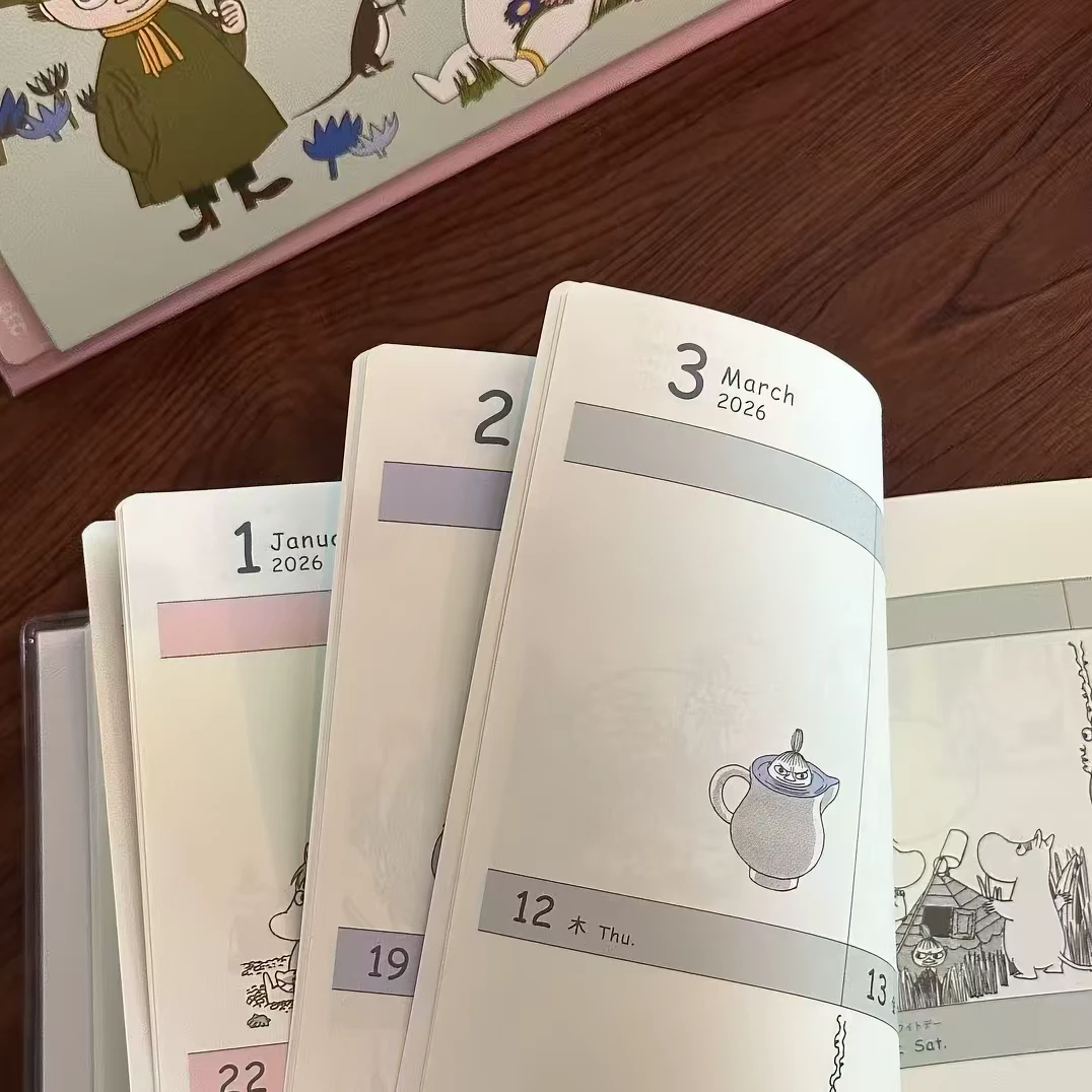 New Moomin Diary 2026 day planner - photo 2