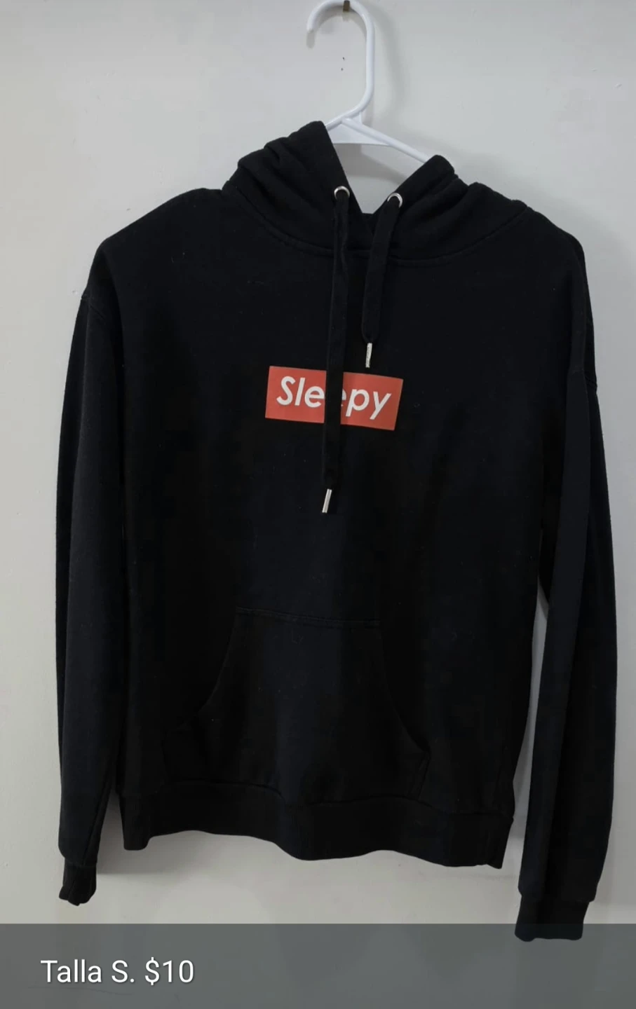 Black Sleepy Hoodie