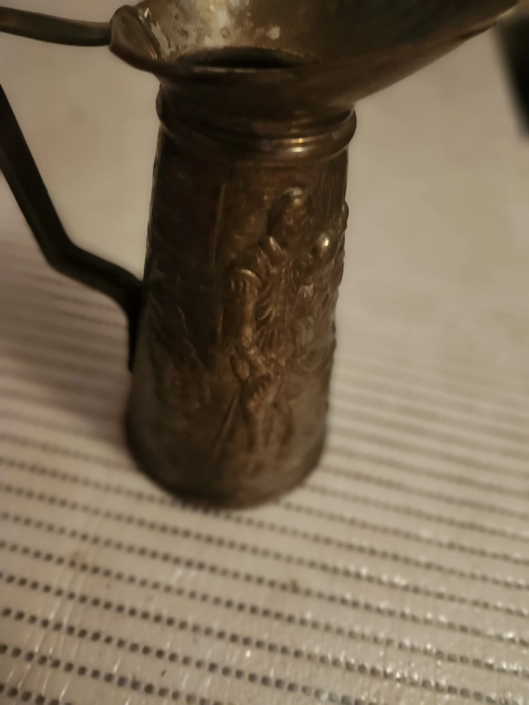 Vintage Relpo Made in England Brass Pitcher - photo 3