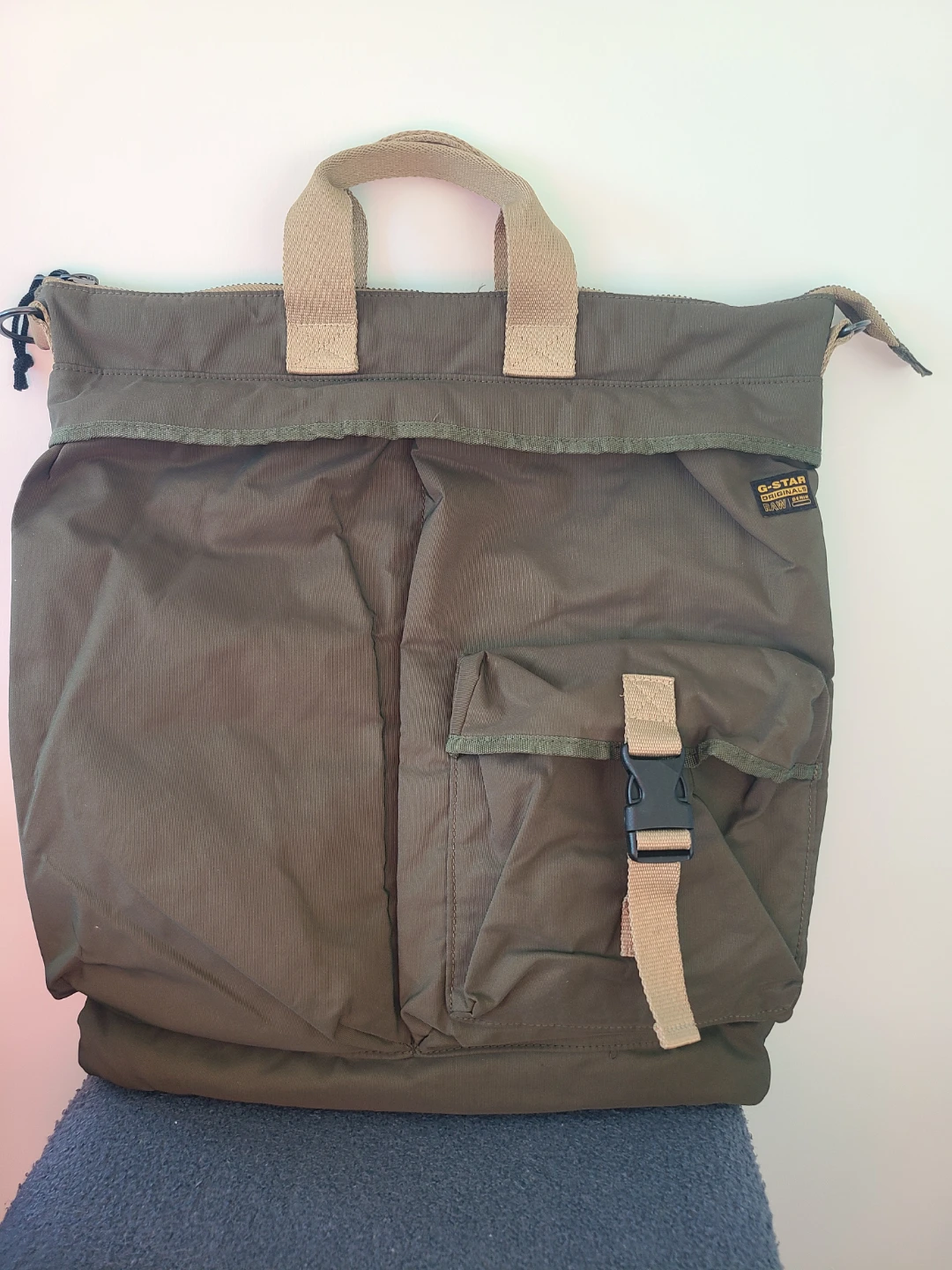 G-Star Raw Olive Green Tote Bag