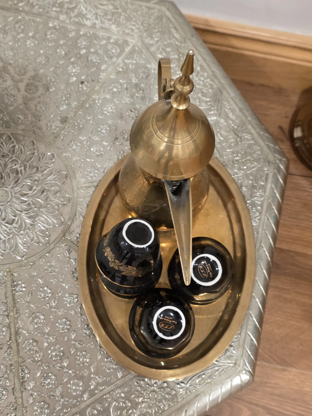 LTR Brass Coffee Set - photo 2