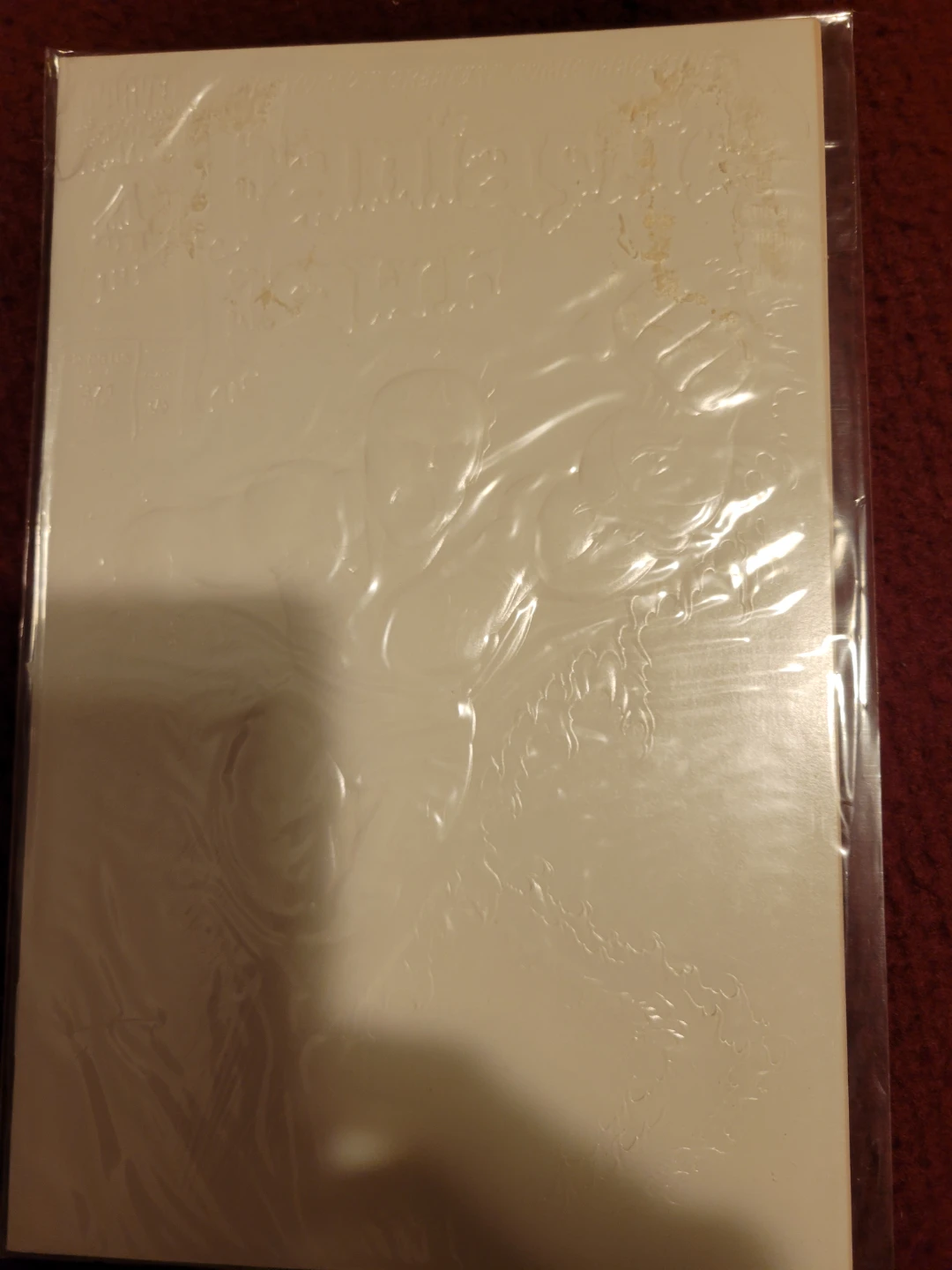 Fantastic Four #375 Embossed Cover Comic Book