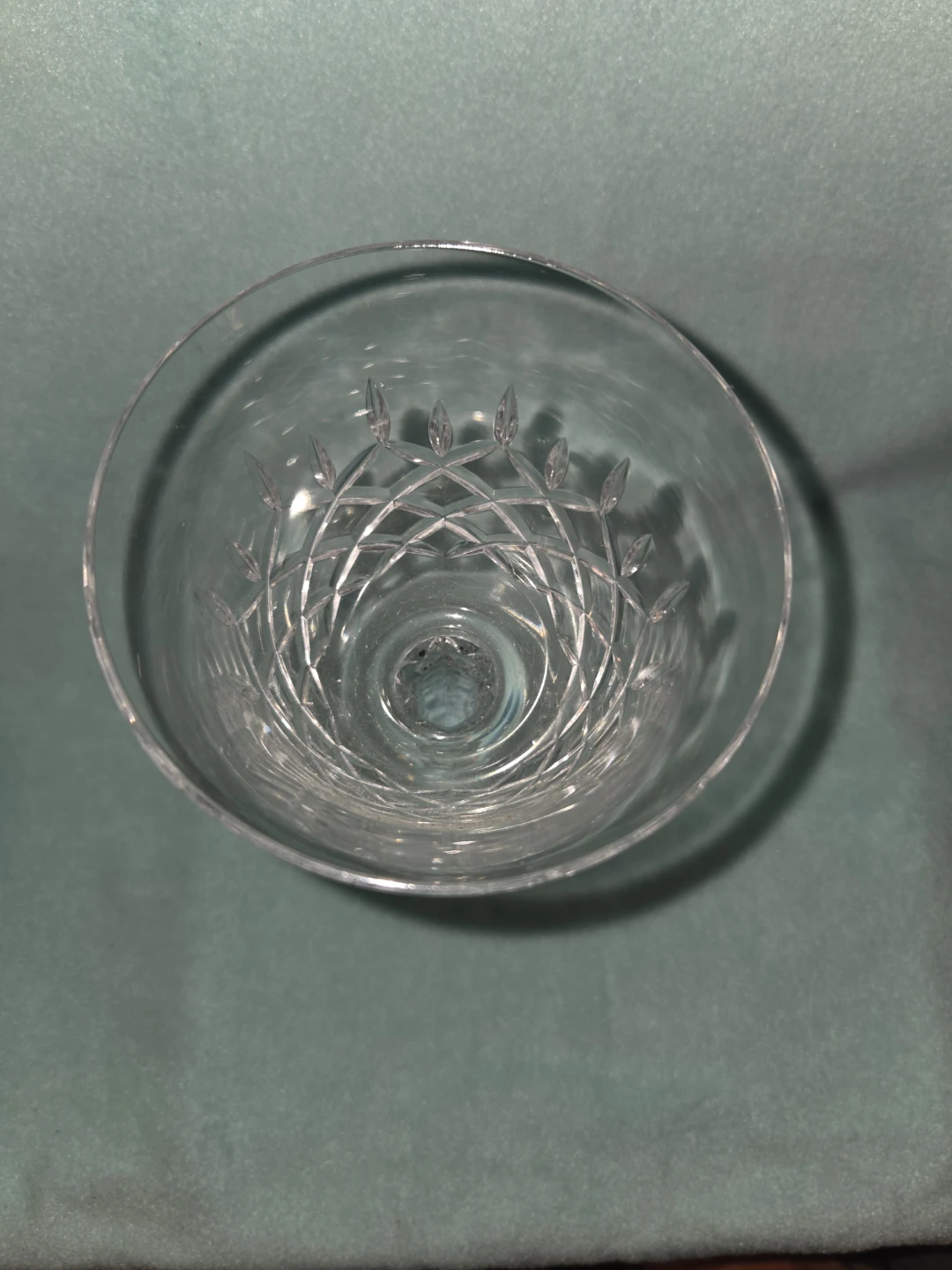Towle Over 24% Lead Crystal Wine Glass - photo 2