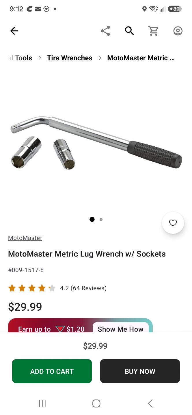 Lug Wrench with Sockets - photo 3