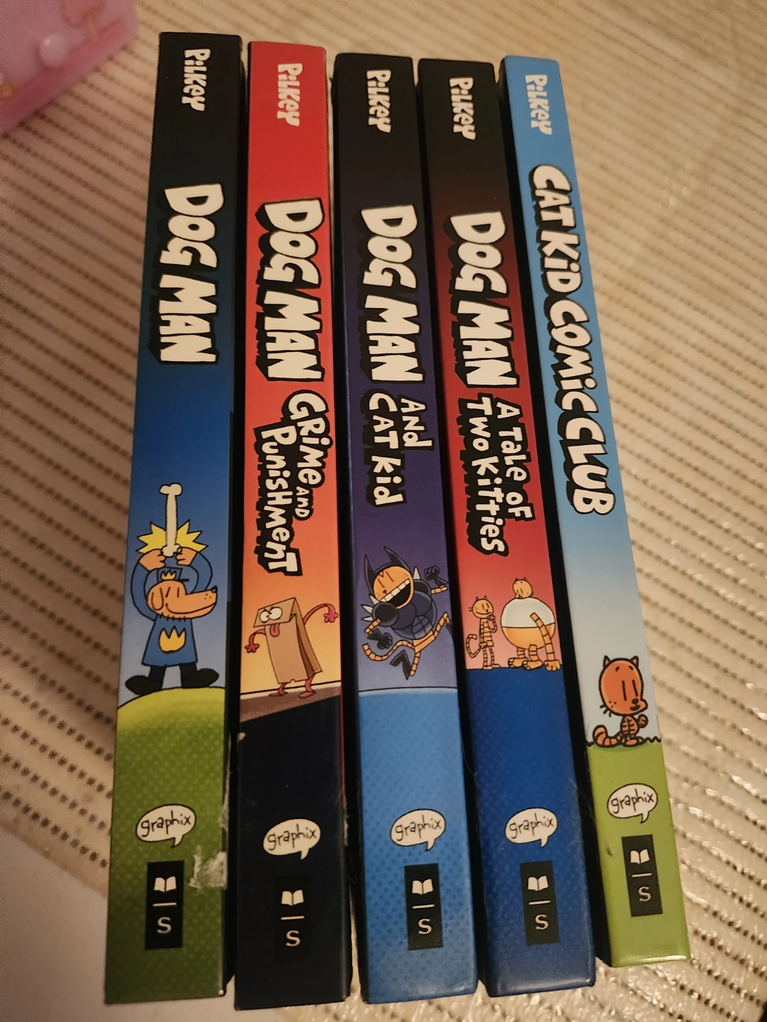 5 Dav Pilkey Graphic Novel Books