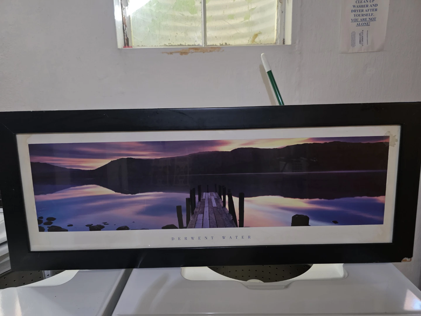 Derwent Water Framed Panoramic Print