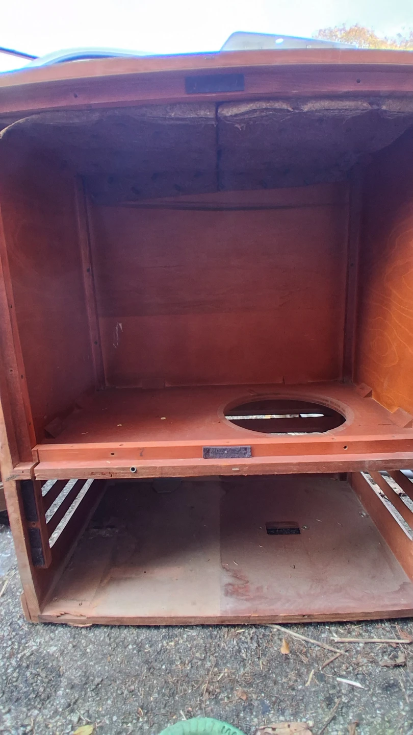 Vintage Wooden Leslie Speaker Cabinet - photo 2