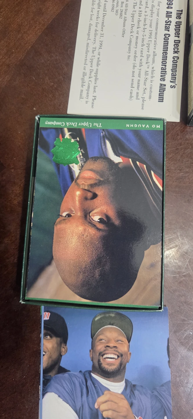 1994 Upper Deck All-Star Baseball Card Set - photo 2
