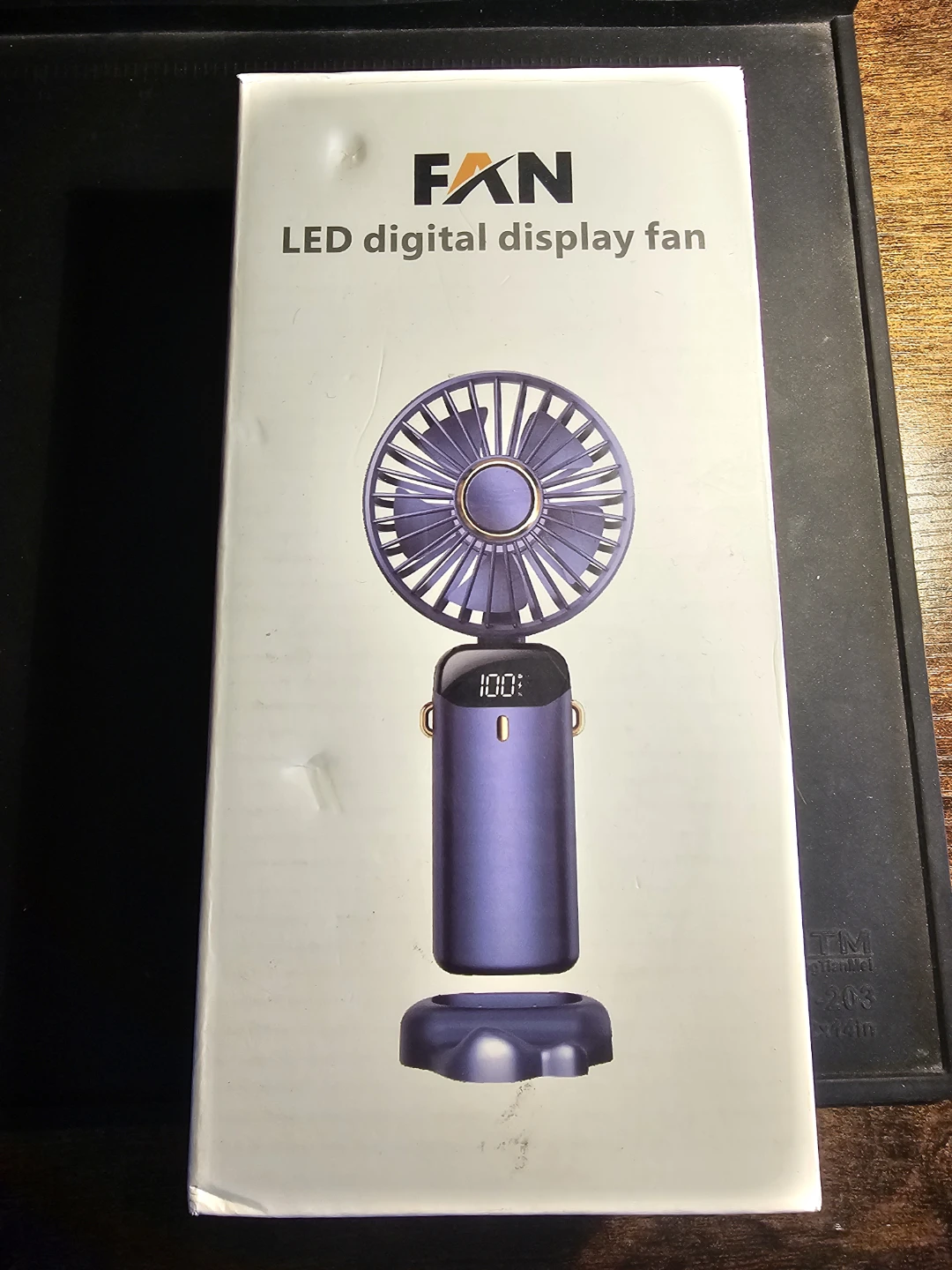 N15 LED Digital Display Portable Fan - photo 2