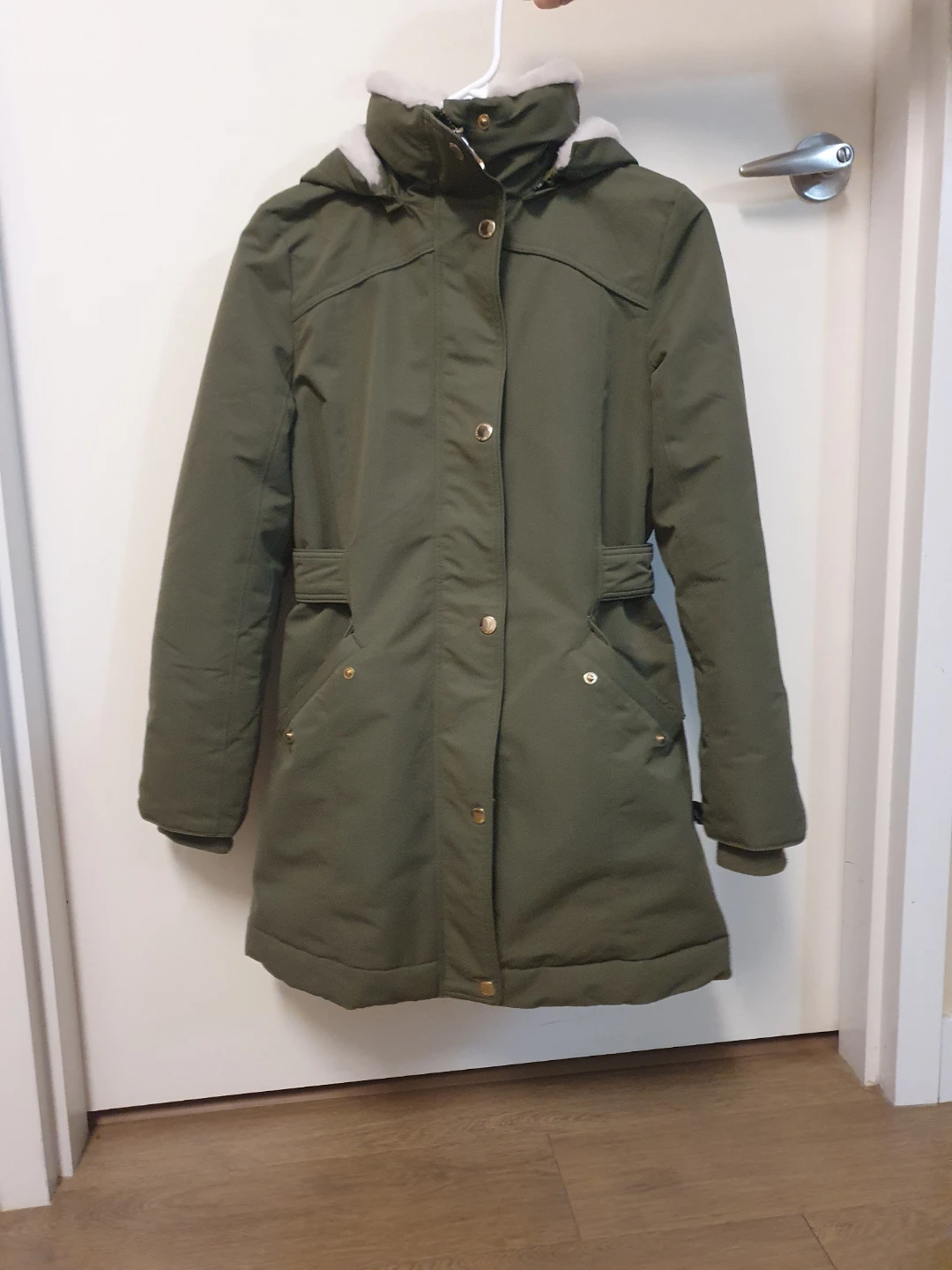 Olive Green Winter Parka