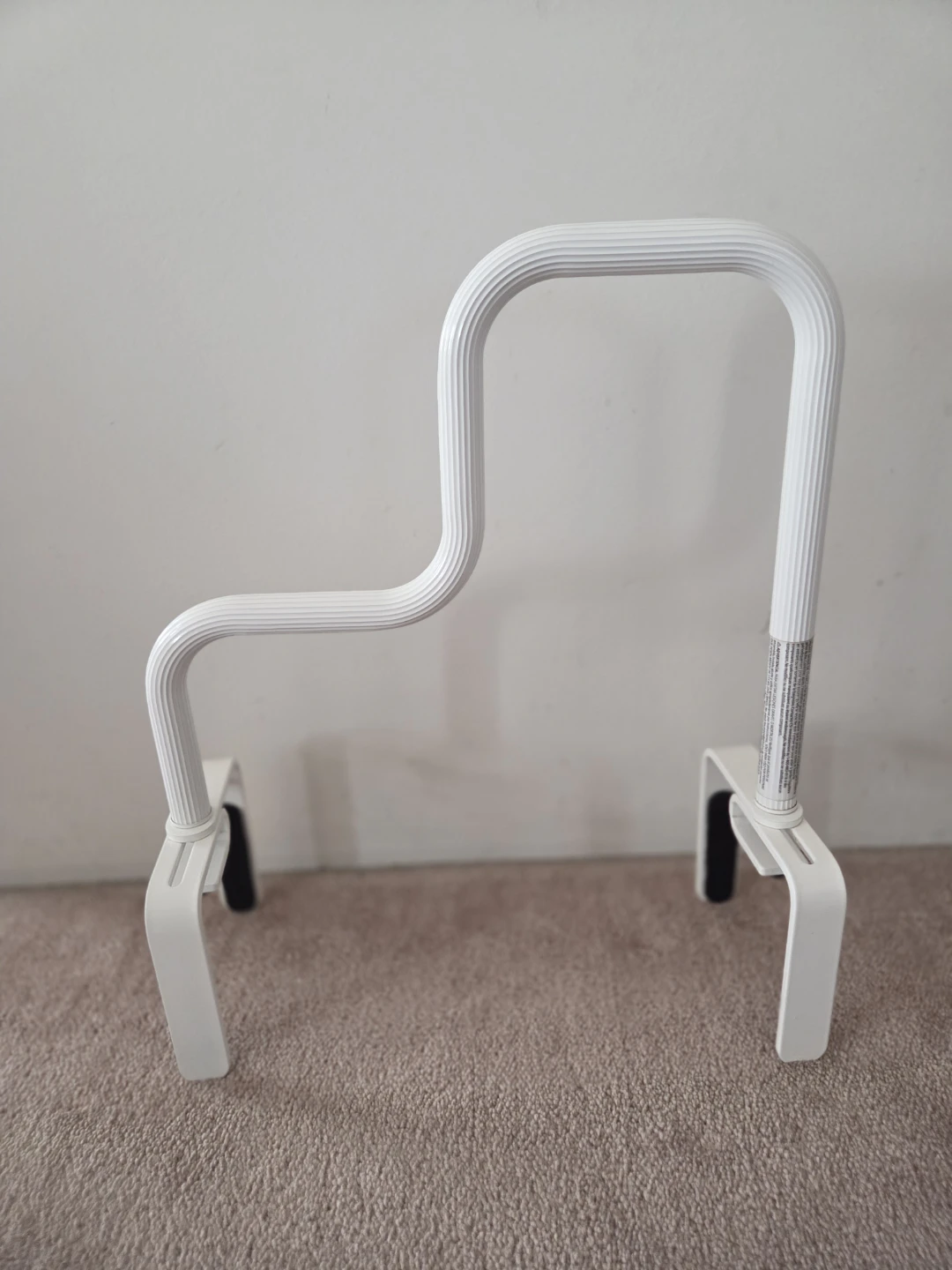 White Bathtub Safety Rail