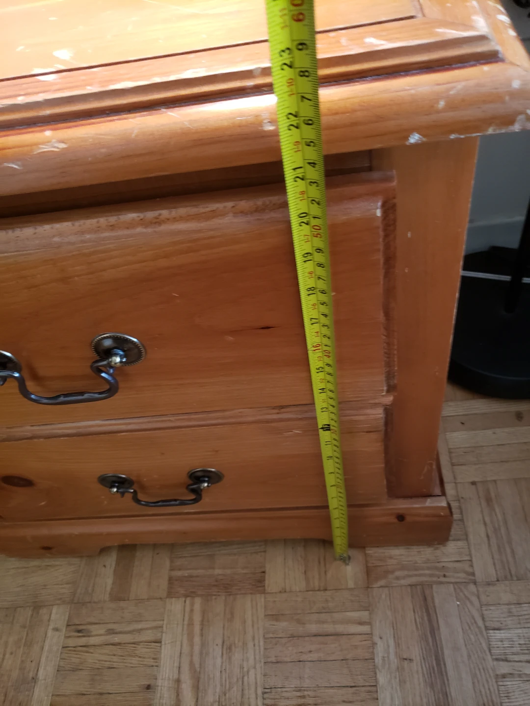 Two-Drawer Wooden Nightstand - photo 3