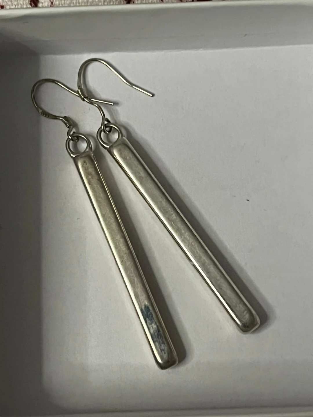 925 Sterling Silver Bar Earrings