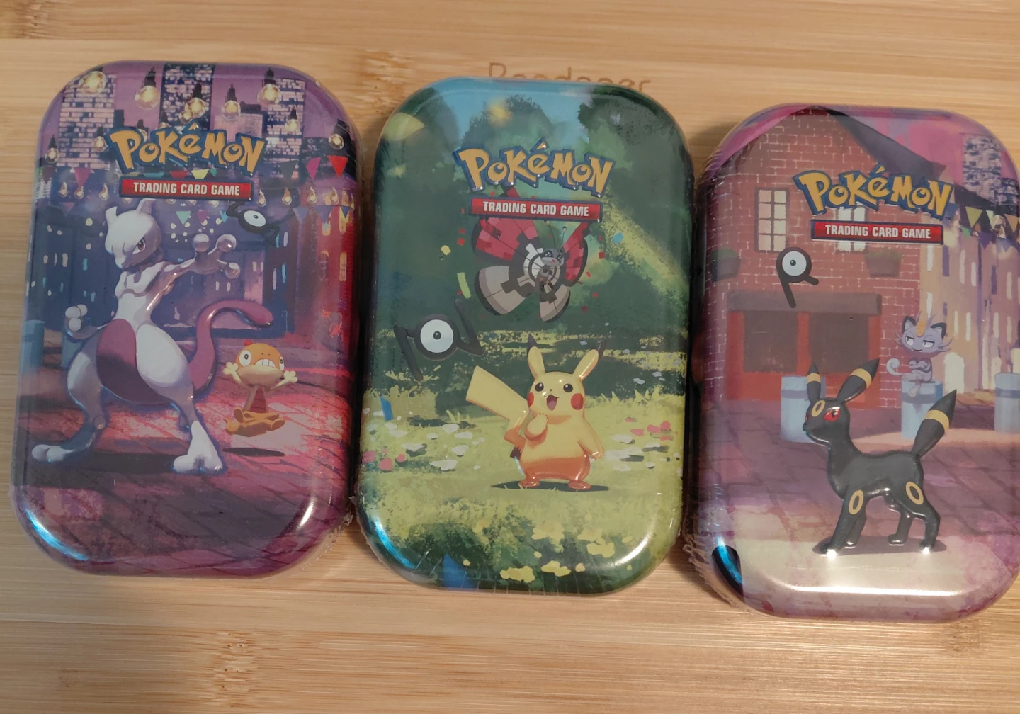 Set of 3  30th Mini Tins