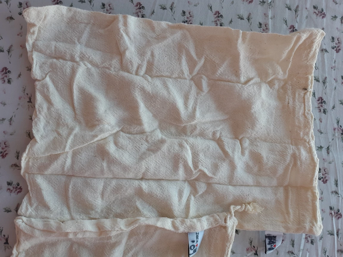 Set of 3 resuable woven cotton produce bags - photo 4