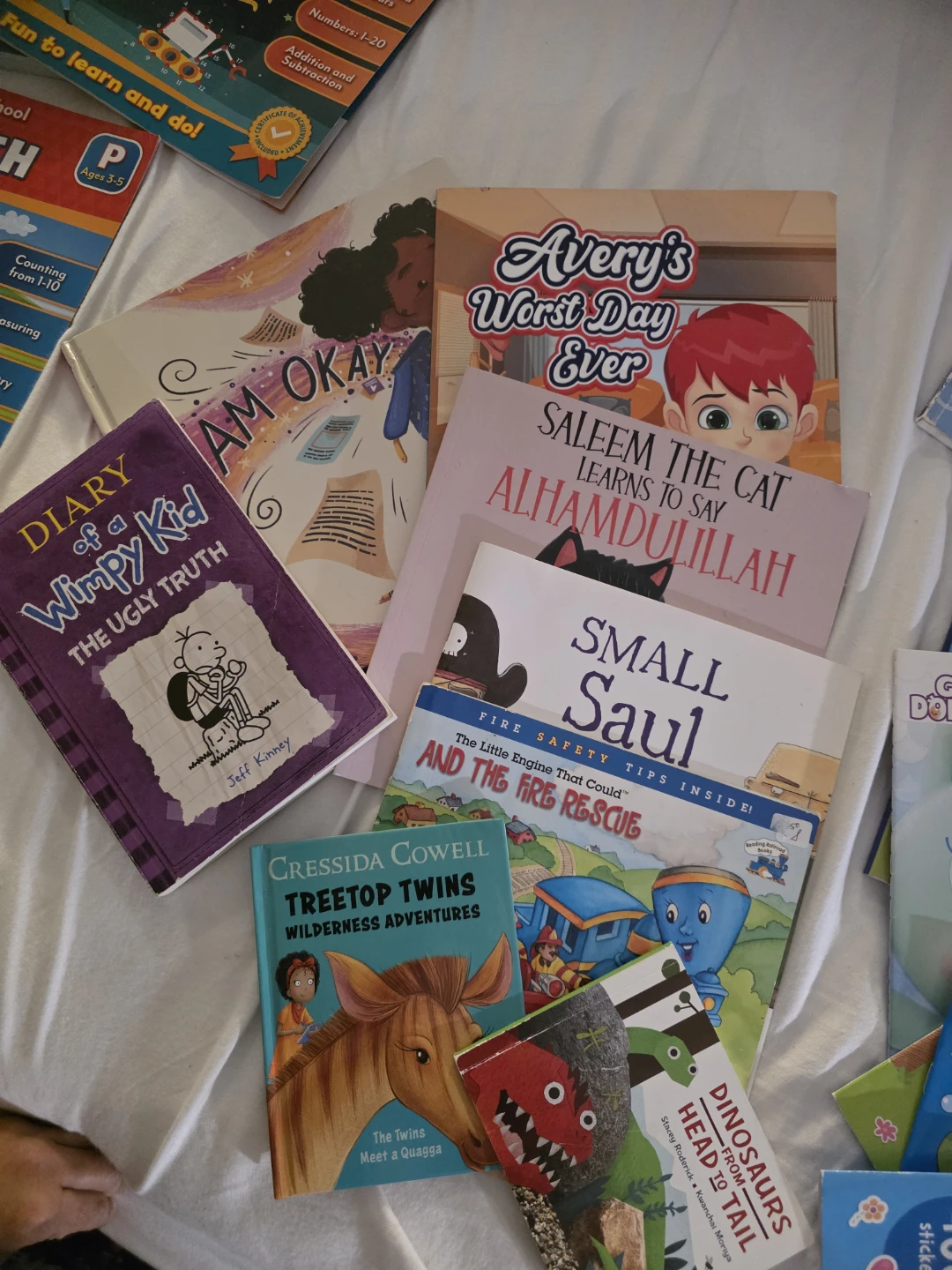 Assorted Childrens Books and Workbooks Bundle - photo 2