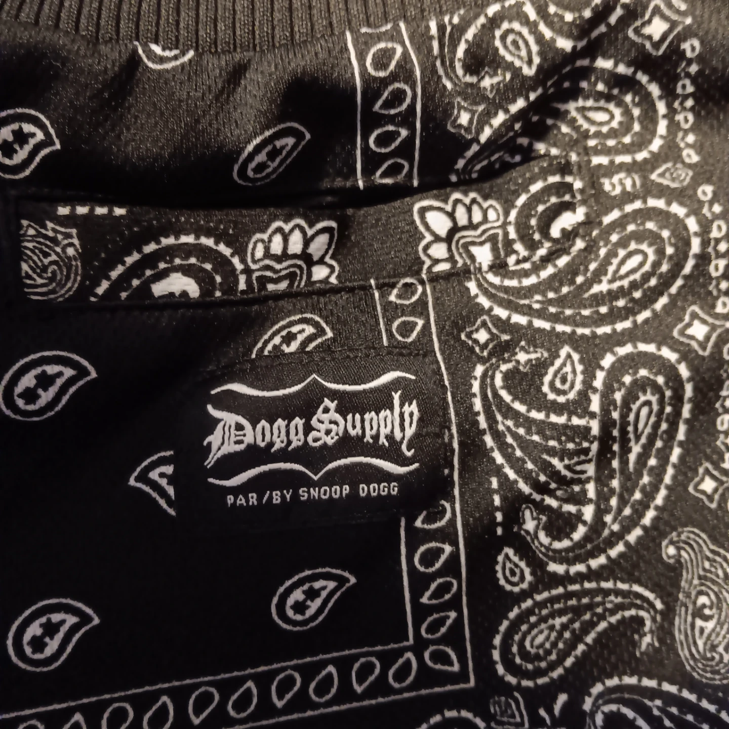 Dogg Supply Paisley Shorts Black - photo 3