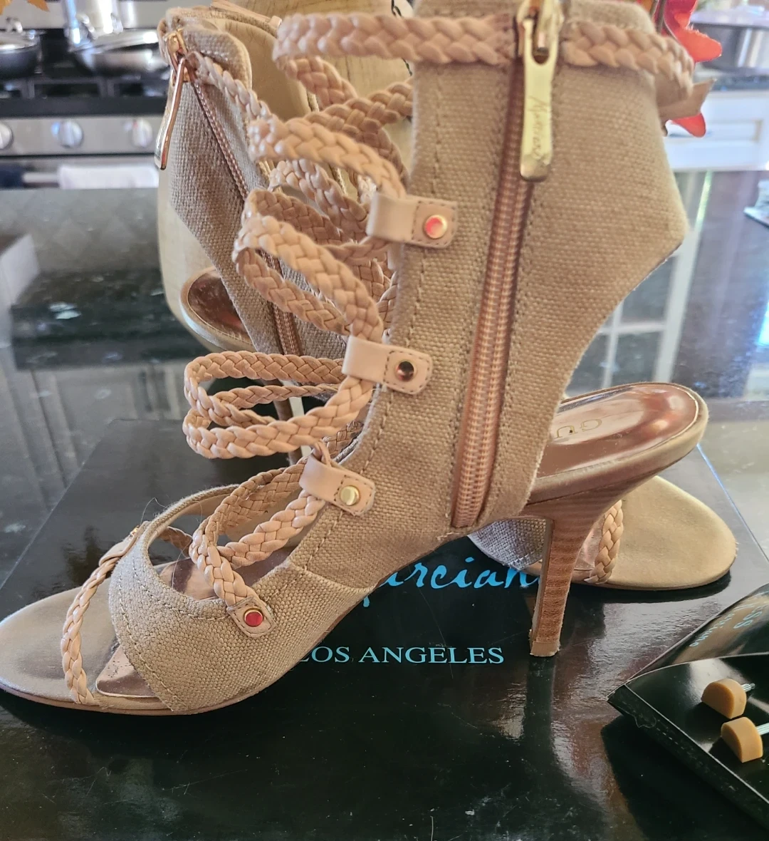 Guess Marciano Strappy Heeled Sandals - photo 4