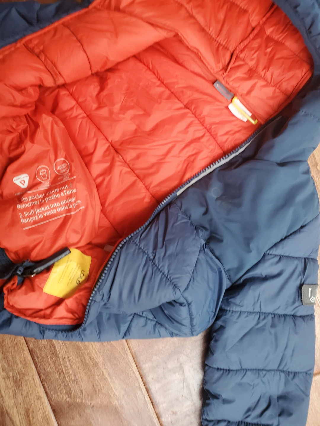 Lole Kids Puffer Jacket Blue Size XS (4/5) - photo 2