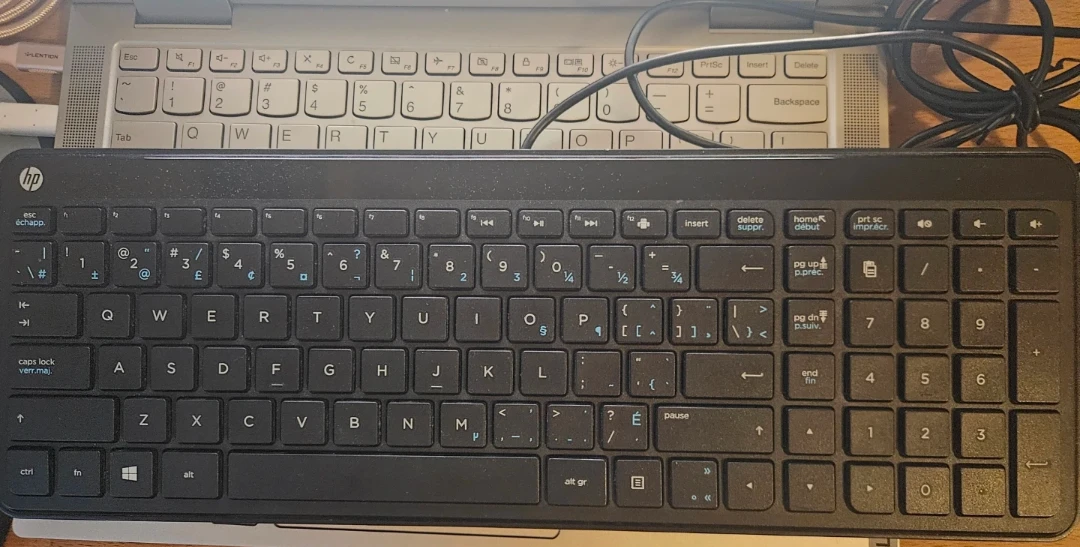 HP Wired Slim Keyboard