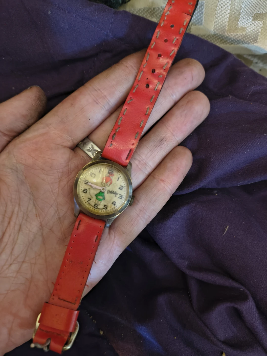 1972 Vintage Pebbles Character Wristwatch - photo 2