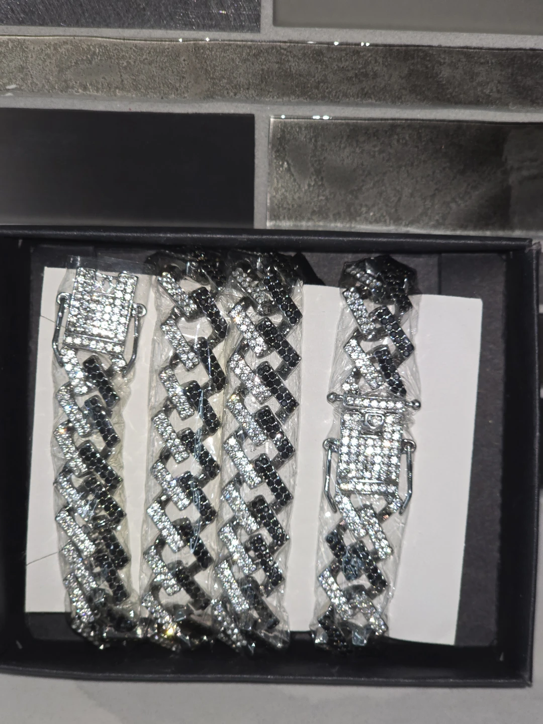 Brand new Cubn Link Chain and Bracelet Set - photo 4