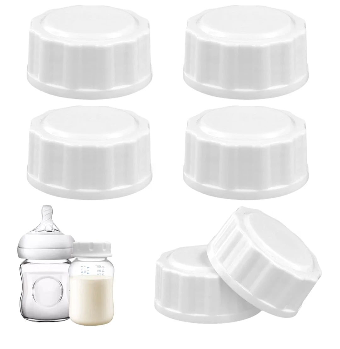 Baby Bottle Storage Caps, Set of 6