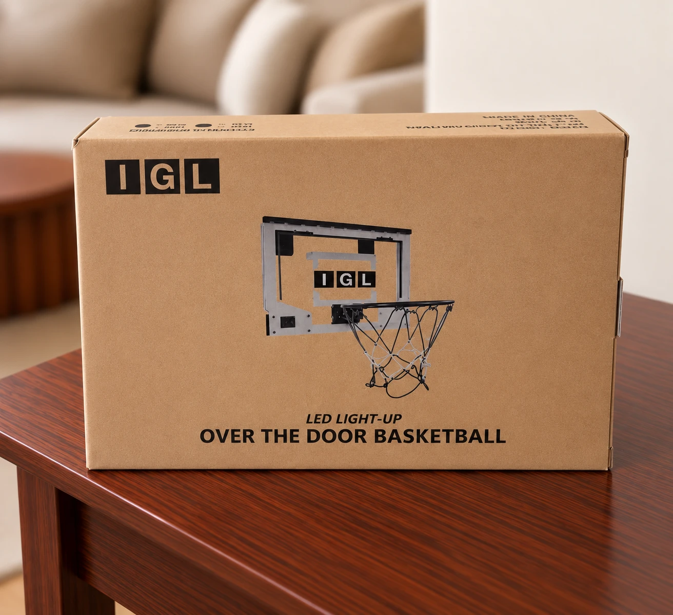 IGL LED Light-Up Over the Door Basketball