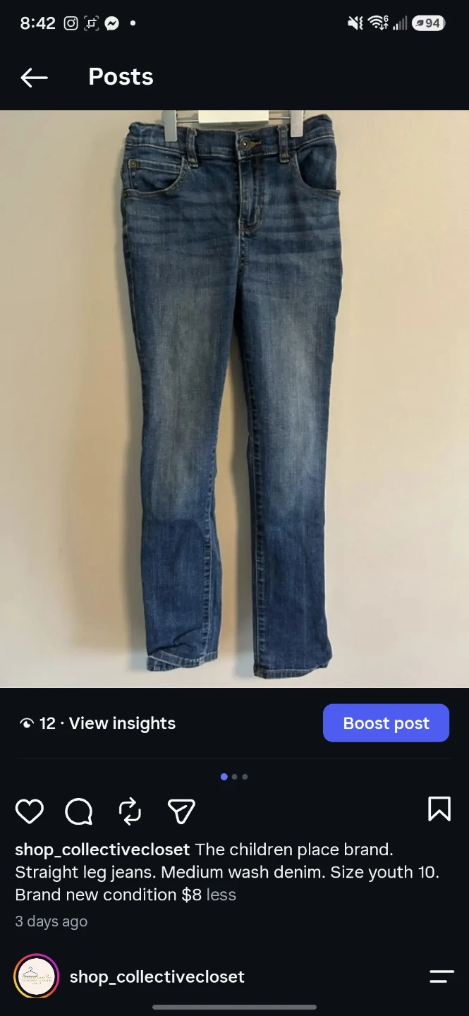 Assorted Children's Denim Jeans - photo 5