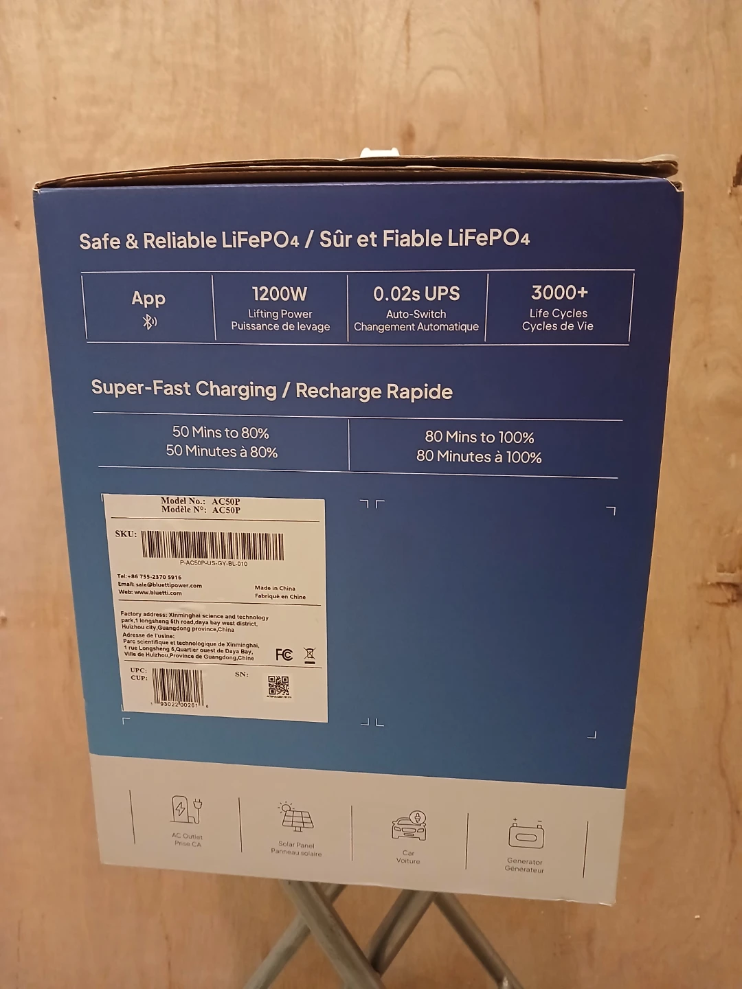 BLUETTI AC50P Portable Power Station - photo 4