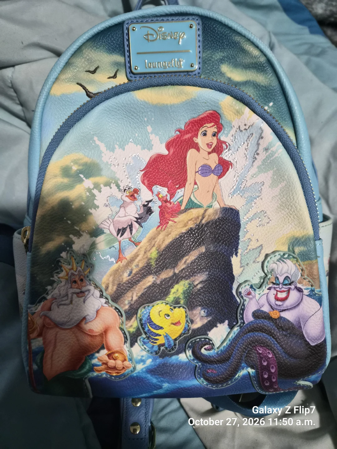 Disney The Little Mermaid Loungefly Mini Backpack