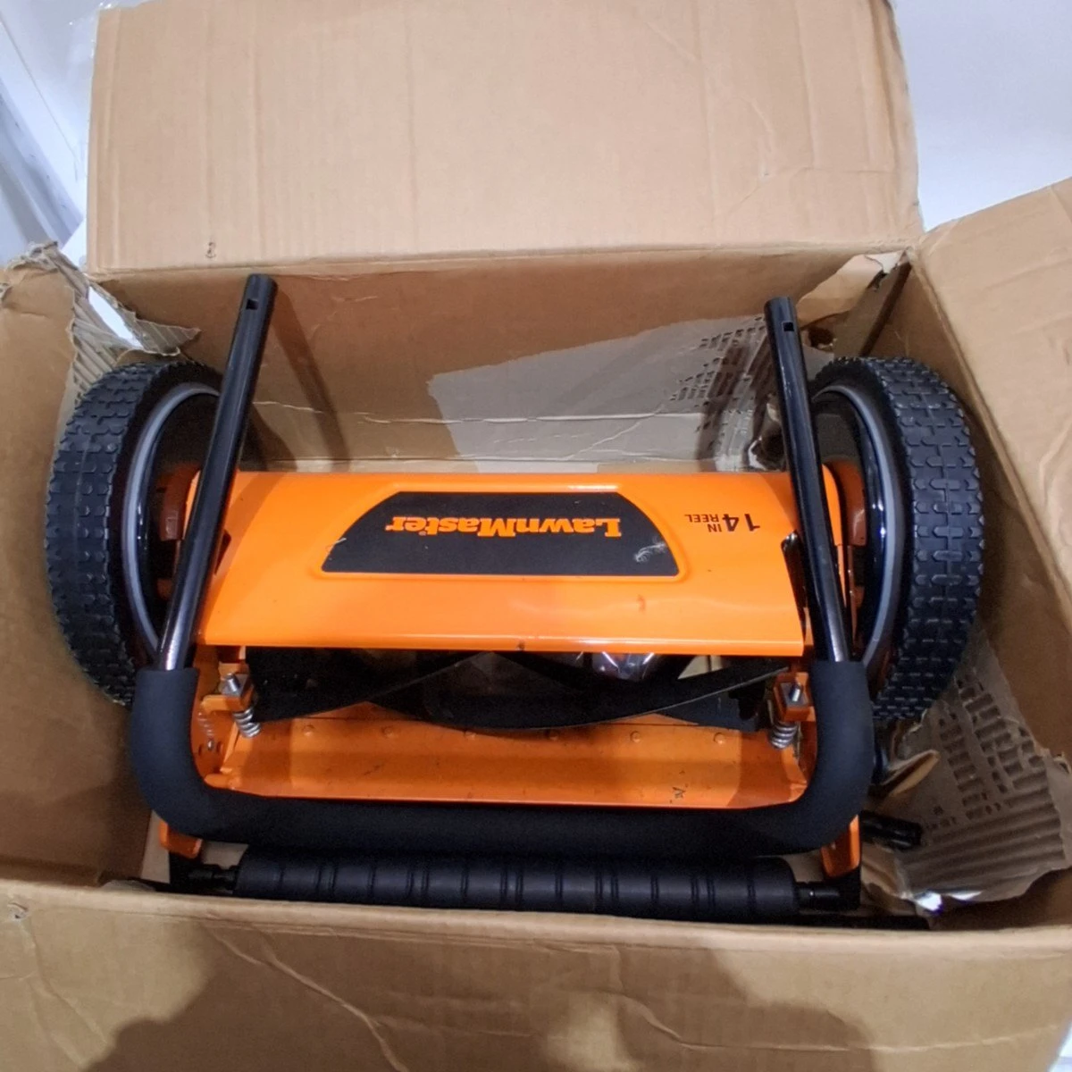 LawnMaster Push Reel Lawn Mower 14-Inch