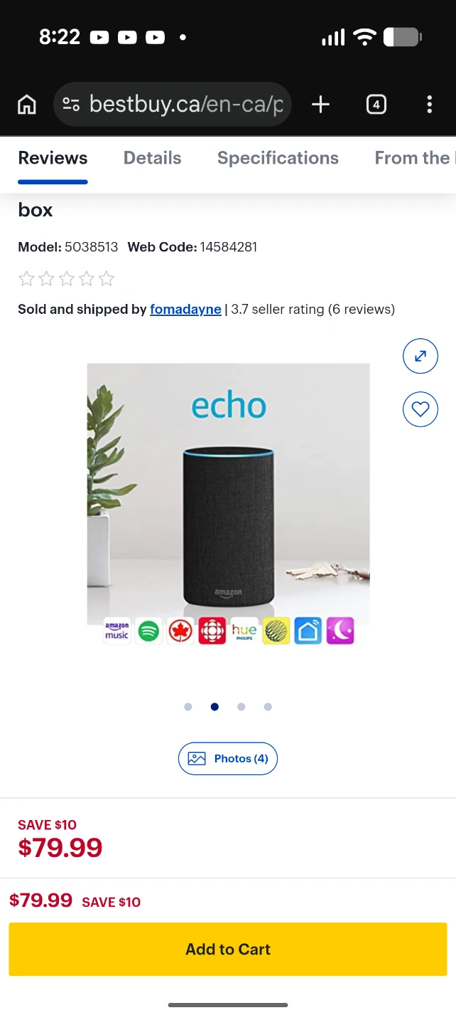 Amazon Echo (2nd Generation)