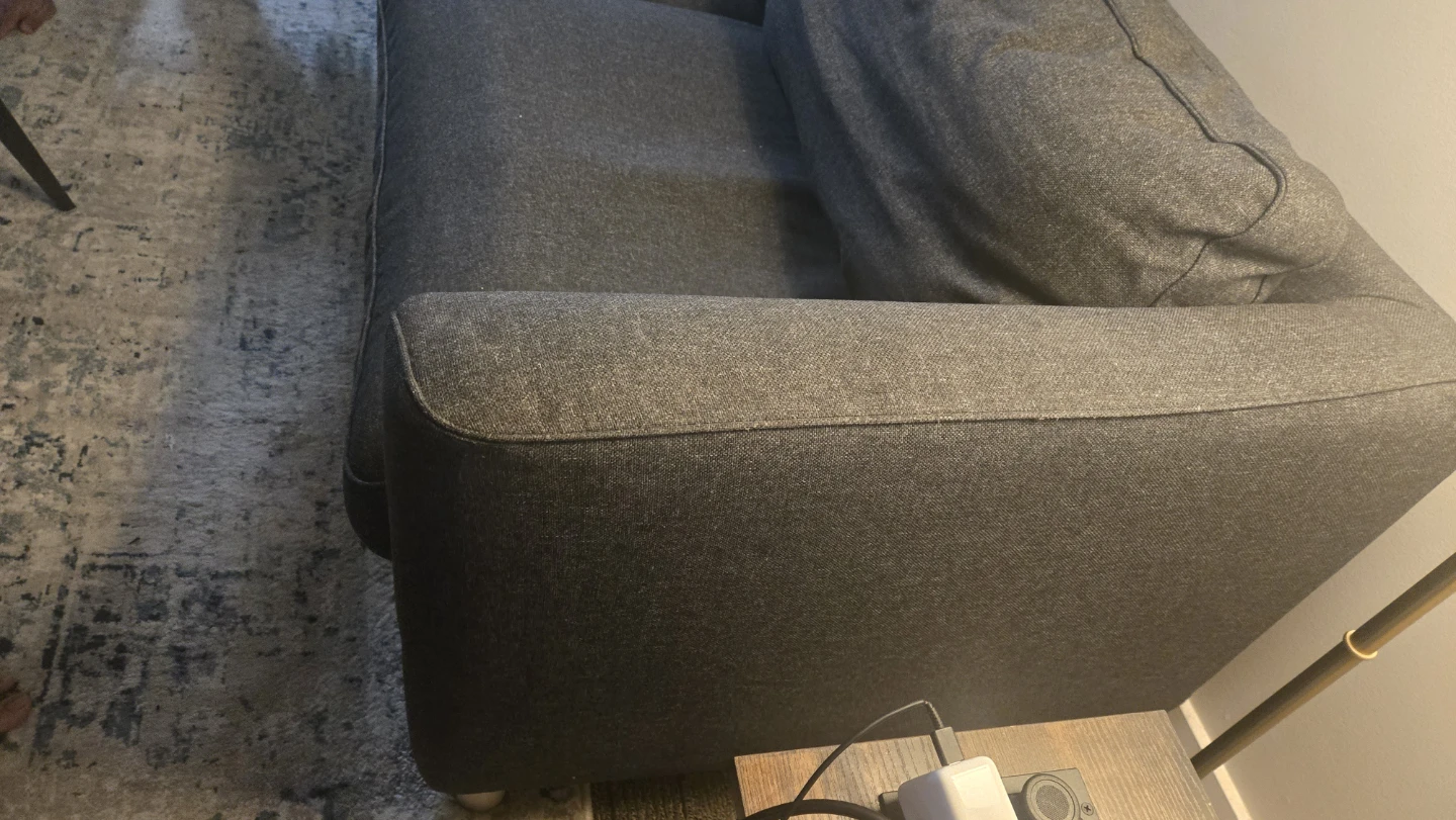 IKEA Grey Sofa - photo 3